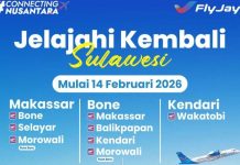 FlyJaya Perkuat Konektivitas Antarwilayah Sulawesi