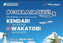 Pesawat FlyJaya Promo Tiket Kendari-Wakatobi